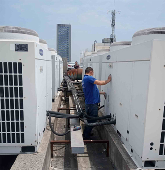 信阳中央空调制热和不制冷系统维修方法